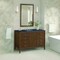James Martin Vanities 48'' Vanity, Mid Century Walnut w/ 3 CM Charcoal Soapstone Quartz Top 485-V48-WLT-3CSP - alternate 4